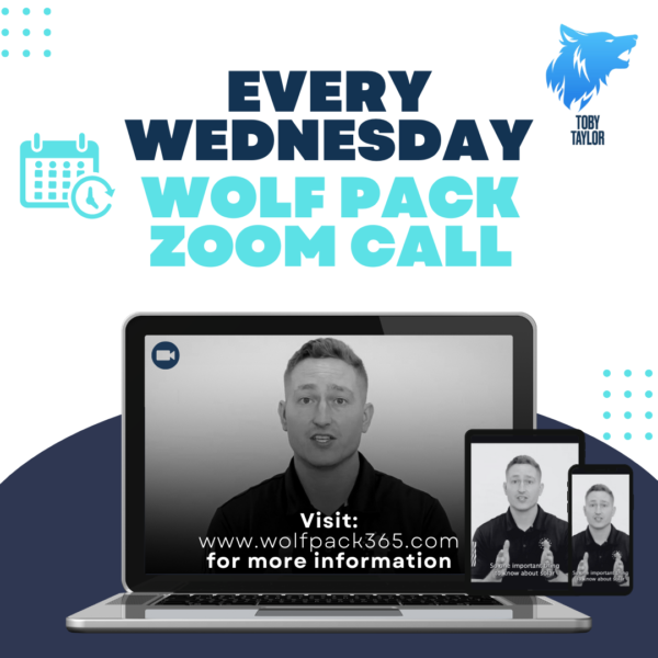 EVERY WEDNESDAY WOLF PACK ZOOM CALL​