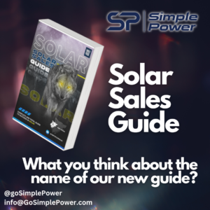 Branded Graphics Content (Solar Sales Guide)